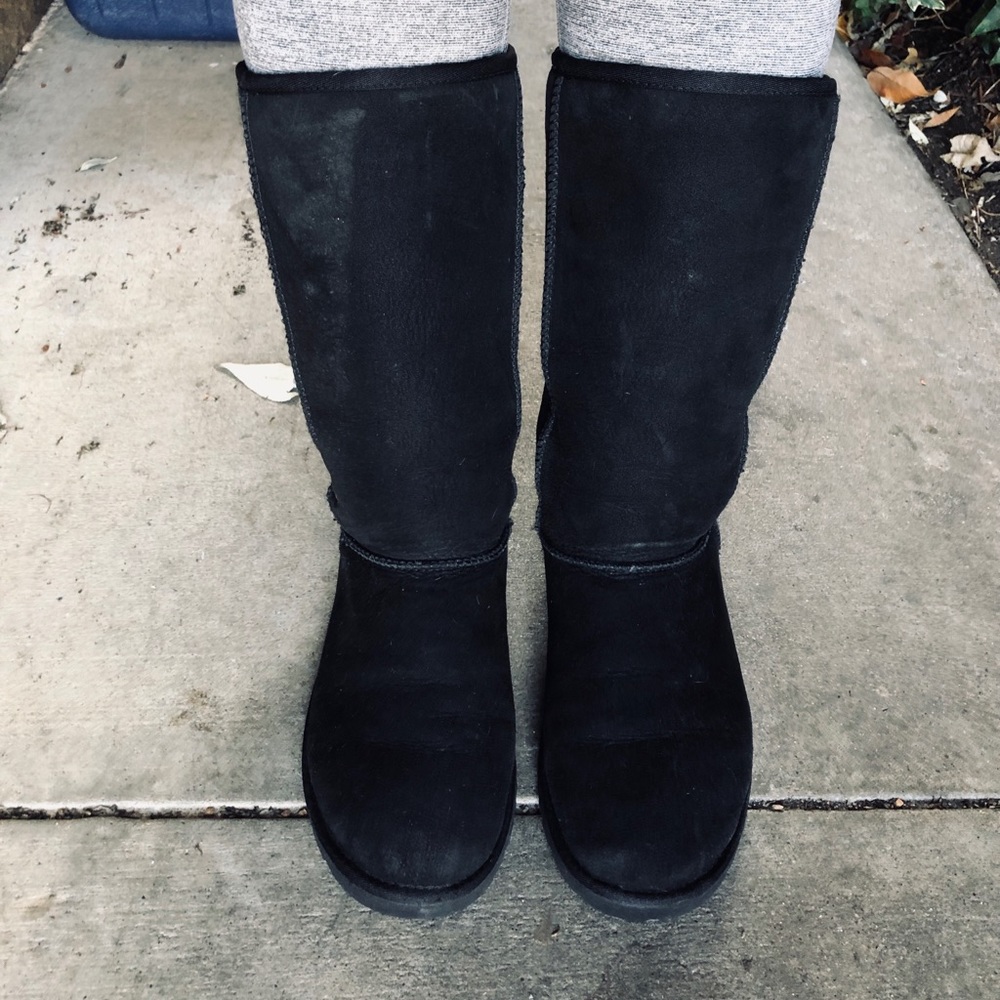 Classic tall black ugg boots